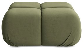 Világoszöld bársony moduláris lábtartó Lokua – Makamii