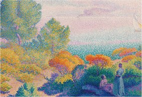 Fotótapéta Flizelin a ház szobájába 3D tengerparti tájkép 152x104 ragasztó