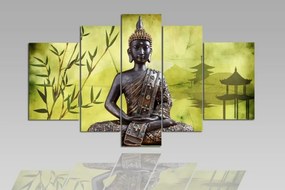 Digital Art vászonkép | 1202-S Buddha Verde