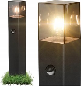 LED-es kerti álló lámpa 60cm kültéri E27 Pir mozgásérzékelő