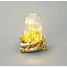 LED karácsonyi dekoráció 12xLED/3xAAA meleg fehér