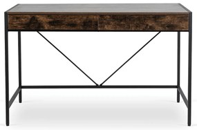Ally íróasztal sötétbarna 123 cm