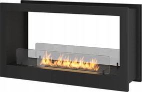 Biokandalló Kétoldalas fekete 2SIDE 900mm üveggel