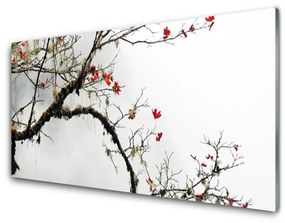 Üvegkép Branch Nature Plant 100x50 cm 4 fogas