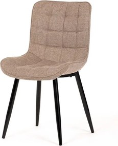 Étkezőszék, barna, szövet, HC-462 CRM2
