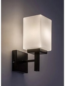 Rabalux 71061 - Fürdőszobai fali lámpa ZENKAI 1xE14/10W/230V IP44 fekete