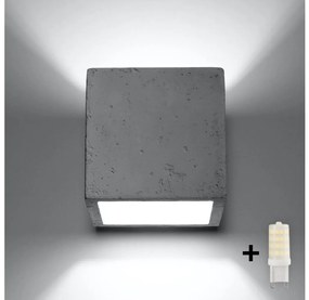 Brilagi Brilagi -  LED Fali lámpa MURO 1xG9/3,5W/230V beton BG0540