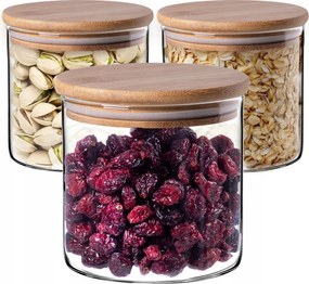 Ételtároló Üveg Fűszertartó Fedéllel Befőttesüveg 680 ml