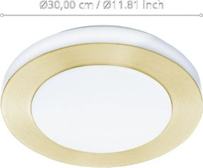 Eglo LED CARPI 900369 Süllyesztett mennyezeti lámpa 3x3,6W/LED 3000K 1110LM IP44