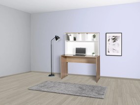 PC asztal Bedipi 2 (tölgy + fehér) . Akció -20%. 1094997