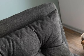 Sando 2 Dark Grey kinyitható kanapé