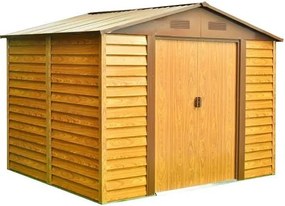 fém kerti ház LANITPLAST MAXTORE WOOD 1112 LG2303