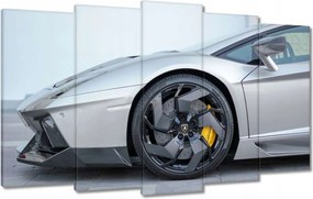 Vászonkép 100x60 Ezüst Auto