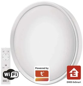 LED Dimmelhető mennyezeti lámpa GoSmart LED/45W/230V Wi-Fi Tuya + + távirányító