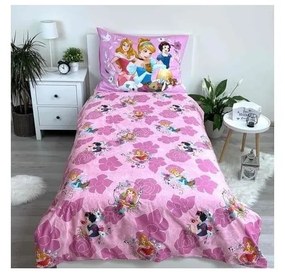 Egyszemélyes pamut gyerek ágyneműhuzat 140x200 cm Princess – Jerry Fabrics
