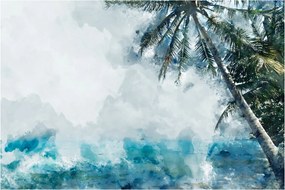 Egy pálmafa képe a tenger felett (90x60 cm)