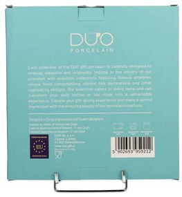 Van Gogh Mandulavirágzás porcelán desszertes tányér készlet - 2 darabos díszdobozban