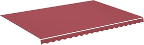 Burgundi vörös csere napellenző ponyva 5 x 3,5 m