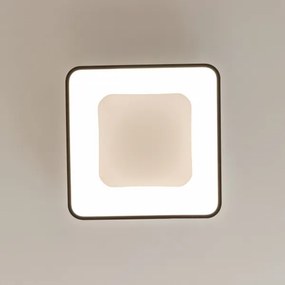 Brilagi - Dimmelhető LED mennyezeti lámpa FALCON II LED/80W/230V 40x40 cm fekete + távirányító