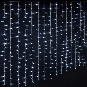 FĂ©nyfĂŒggöny 150LED FehĂ©r KarĂĄcsonyi DekorĂĄciĂł Led KarĂĄcsonyi FĂ©nyek
