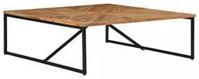tömör akácfa dohányzóasztal 110 x 110 x 36 cm