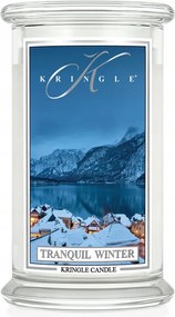 Tranquil Winter Kringle Candle nagy gyertya két kanóccal (624g)