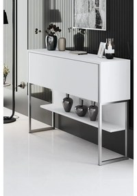 Komód Luxe - Silver, White