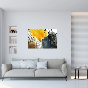 Kép - Absztrakt akvarell (90x60 cm)