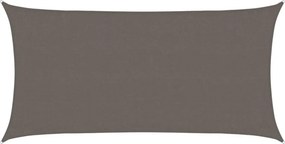 vidaXL antracitszürke HDPE napvitorla 160 g/m² 3 x 6 m