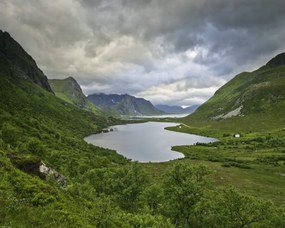 Poszter 50x40cm Norvég fjord 9, Assaf Frank