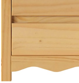 Fiókos Szekrény &quot;DRAMMEN&quot; 111x43x73,5 cm Tömör Fenyő