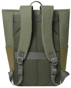 Notebook hátizsák, 14, 17L, rolltop, RIVACASE Eden ECO 7826, olivazöld (NTRE7826O)