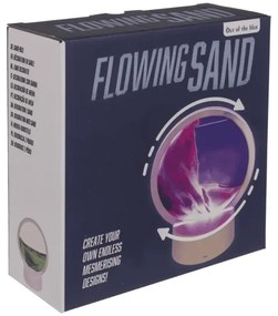 LED mozgó homokkép - kék