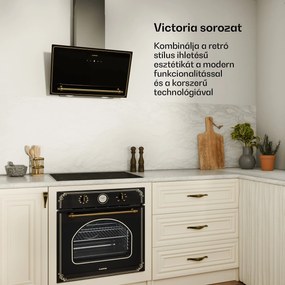 Klarstein Victoria indukciós főzőlap, 60 cm, 4 főzőlap, csúszka, Boost funkció