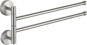 Mexen dupla forgó törölközőtartó, króm - 7039242-00