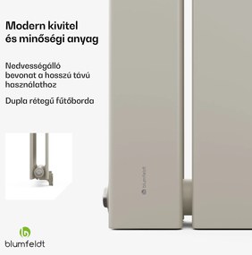 Blumfeldt Ontario radiátor 120x30 Teljesítmény 612 W