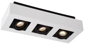 Lucide 09119/16/31 - XIRAX LED spotlámpa 3xGU10/5W/230V fehér