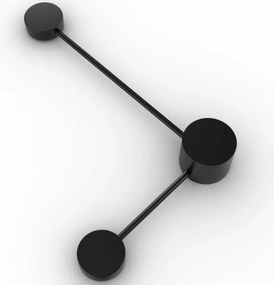 LED fali lámpa JOY 2xGX53/6W/230V fekete