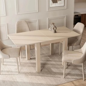 Stół MAX Rozkładany 80-160 cm Orzech Macadamia