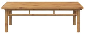 bambusz dohányzóasztal 110 x 55 x 35 cm