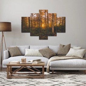 Egy őszi erdő képe (150x105 cm)