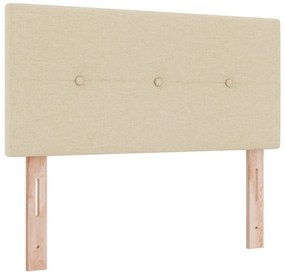 Fejtámla Gombos Rávarrású Krém 90 cm Szövet
