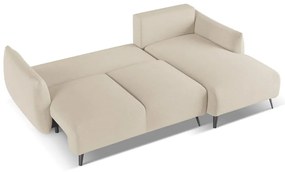 Bézs sarokkanapé (jobb oldali) Malie – Makamii