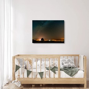 A Tejút képe (üvegen) (70x50 cm)