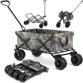 Praktikus összecsukható kézikocsi - álcázva