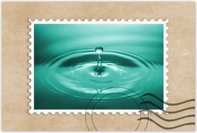 Poszterek 120x80 Csepp a vízbe