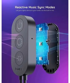 Govee - 46-60" SMART RGB LED háttérvilágítás TV-hez