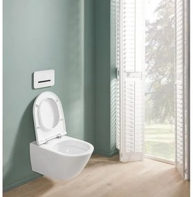 Villeroy & Boch 4670T9R1 - SUBWAY fali WC SoftClose ülőkével, kerámia/fehér