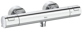 Roca A5A2E18C00 - T-500 termosztátos zuhanycsaptelep, fényes króm