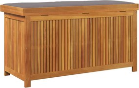 Tömör Akácfa Kültéri Párnatartó Láda 113X50X60,5 Cm